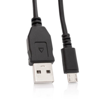 USB кабель для камеры в овальных часах